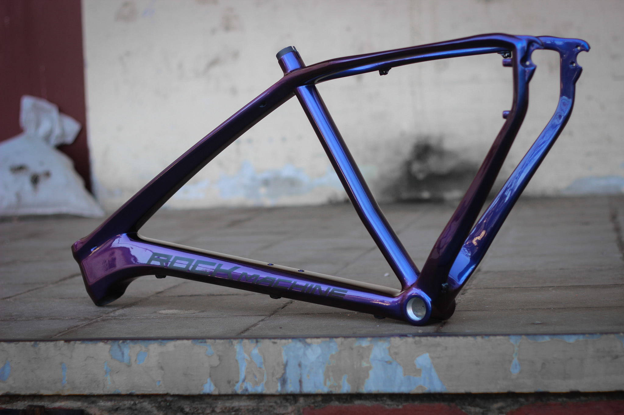 repainting bike frame